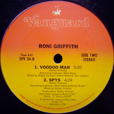 Roni Griffith - (The Best Part Of) Breakin' Up / Voodoo Man / Spys Roni Griffith - (The Best Part Of) Breakin' Up / Voodoo Man / Spys