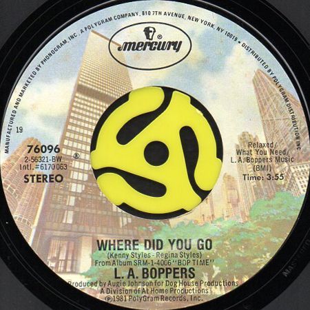 L.A. Boppers - Well Deserved Rest / Where Do The Bop Go? L.A. Boppers - Well Deserved Rest / Where Do The Bop Go?