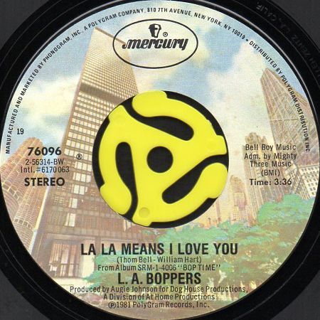 L.A. Boppers - Well Deserved Rest / Where Do The Bop Go? L.A. Boppers - Well Deserved Rest / Where Do The Bop Go?