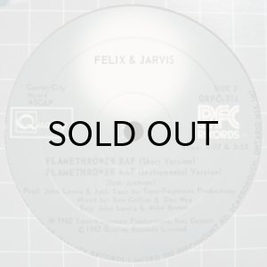 画像2: FELIX & JARVIS / FLAMETHROWER RAP (2)
