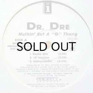 画像1: DR. DRE / NUTHIN' BUT A "G" THANG (PROMO) (1)