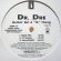 画像1: DR. DRE / NUTHIN' BUT A "G" THANG (PROMO) (1)