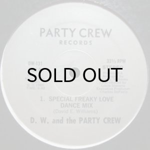画像2: D. W. AND THE PARTY CREW / FREAKY LOVER (2)