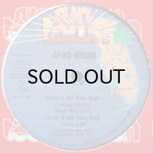 画像2: AFRO-RICAN / GIVE IT ALL YOU GOT (2)