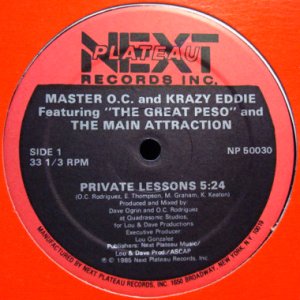 画像1: MASTER O.C. & KRAZY EDDIE / PRIVATE LESSONS (1)