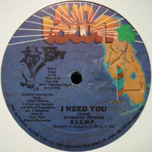 画像1: B.V.S.M.P. / I NEED YOU (1)