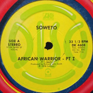 画像1: SOWETO / AFRICAN WARRIOR (1)