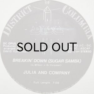 画像2: JULIA AND COMPANY / BREAKIN' DOWN (SUGAR SAMBA) (2)