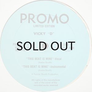 画像1: VICKY D / THIS BEAT IS MINE (1ST PRESS) (1)