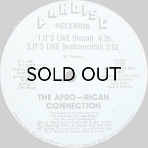 画像1: THE AFRO-RICAN CONNECTION / IT'S LIVE (1)