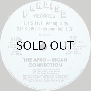 画像1: THE AFRO-RICAN CONNECTION / IT'S LIVE (1)