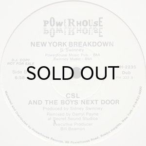 画像2: CSL AND THE BOYS NEXT DOOR / NEW YORK BREAKDOWN (2)
