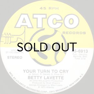 画像2: BETTY LAVETTE / SOUL TAMBOURINE (45's) (2)