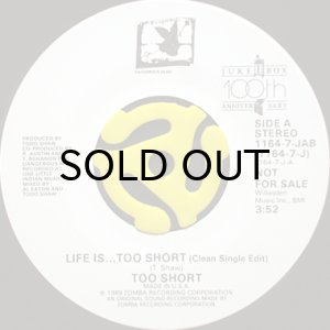 画像3: TOO SHORT / LIFE IS TOO SHORT (45's) (3)