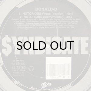 画像2: DONALD-D / NOTORIOUS (2)