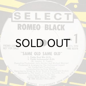 画像2: ROMEO BLACK / SAME OLD SAME OLD (2)
