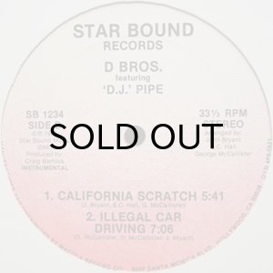 画像2: D BROS. feat. D.J. PIPE / CALIFORNIA SCRATCH (2)