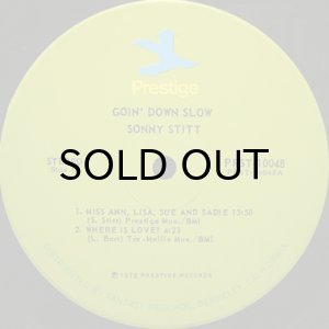 画像3: SONNY STITT / GOIN' DOWN SLOW (3)