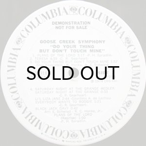 画像3: GOOSE CREEK SYMPHONY / DO YOUR THING BUT DON'T TOUCH MINE (3)