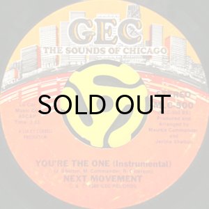 画像2: NEXT MOVEMENT / YOU'RE THE ONE (45's) (2)