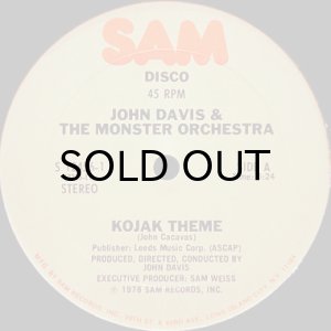 画像1: JOHN DAVIS AND THE MONSTER ORCHESTRA / KOJAK THEME (1)