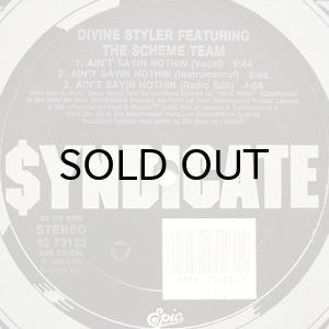 画像2: DIVINE STYLER feat. SCHEME TEAM / AIN'T SAYIN NOTHIN (2)
