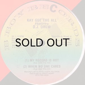 画像1: KAY GEE THE ALL feat. DJ DREW / MY RECORD IS HOT (1)
