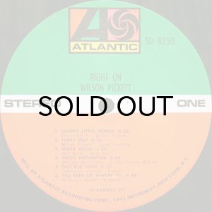 画像3: WILSON PICKETT / RIGHT ON (3)