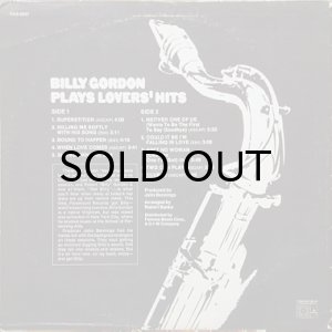 画像2: BILLY GORDON / PLAYS LOVER'S HITS (2)