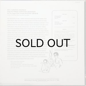 画像2: REVERAND C. COLEMAN / ROCK GOSPEL TIME - THE ROCK MINISTRY (2)