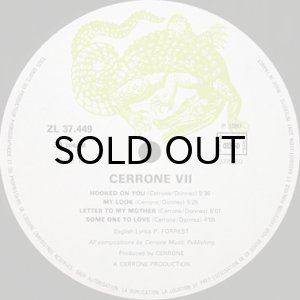 画像3: CERRONE / CERRONE VII - YOU ARE THE ONE (3)