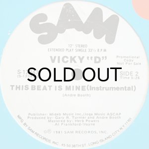 画像2: VICKY D / THIS BEAT IS MINE (2)