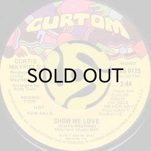 画像2: CURTIS MAYFIELD / SHOW ME LOVE (45's) (2)