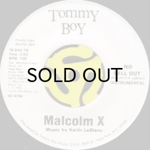 画像2: MALCOLM X / NO SELL OUT (45's) (2)