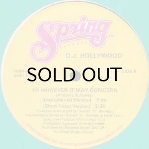 画像2: D.J. HOLLYWOOD / TO WHOEVER IT MAY CONCERN (2)