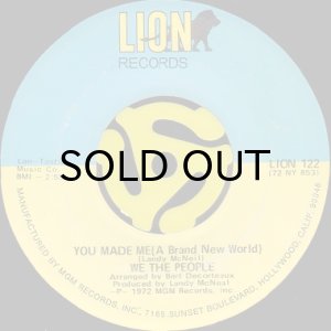 画像2: WE THE PEOPLE / YOU MADE ME b/w RIGHT NOW (45's) (2)