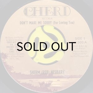 画像1: SHERM (REB) NESBARY / DON'T MAKE ME SORRY (45's) (1)