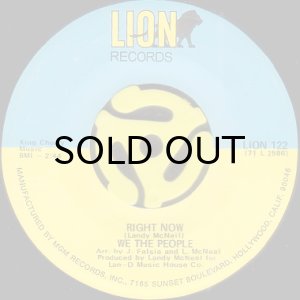 画像1: WE THE PEOPLE / YOU MADE ME b/w RIGHT NOW (45's) (1)