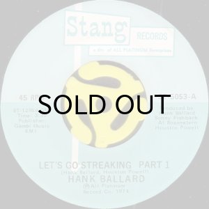 画像1: HANK BALLARD / LET'S GO STREAKING (45's) (1)