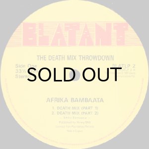 画像3: AFRIKA BAMBAATAA / THE DEATH MIX THROW DOWN (3)