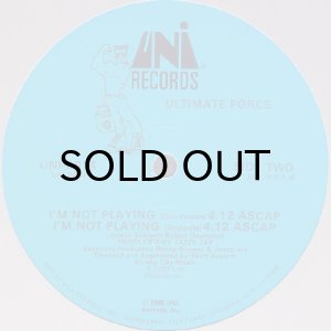 画像2: ULTIMATE FORCE / I'M NOT PLAYING (12) (2)