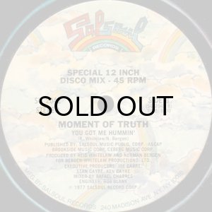 画像2: MOMENT OF TRUTH / YOU GOT ME HUMMIN' (2)