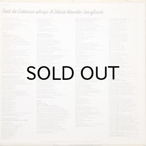 画像2: BERT DE COTEAUX / A STEVIE WONDER SONGBOOK (2)