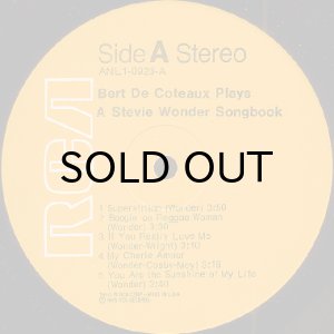 画像3: BERT DE COTEAUX / A STEVIE WONDER SONGBOOK (3)