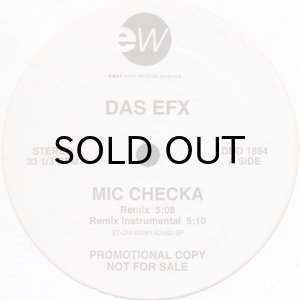 画像2: DAS EFX / MIC CHECKA b/w JUSSUMEN REMIX (2)