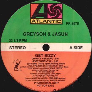 画像1: GREYSON & JASUN / GET BIZZY (1)