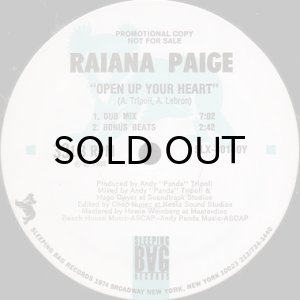 画像2: RAIANA PAIGE / OPEN UP YOUR HEART (2)