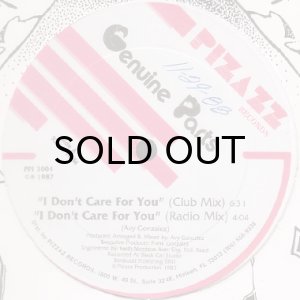 画像2: GENUINE PARTS / I DON'T CARE FOR YOU (2)