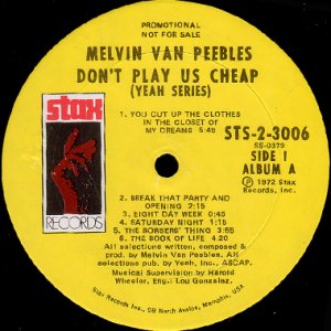 画像3: O.S.T. (MELVIN VAN PEEBLES) / DON'T PLAY US CHEAP (3)