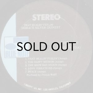 画像3: HORACE SILVER QUINTET / THAT HEALIN' FEELIN' (3)
